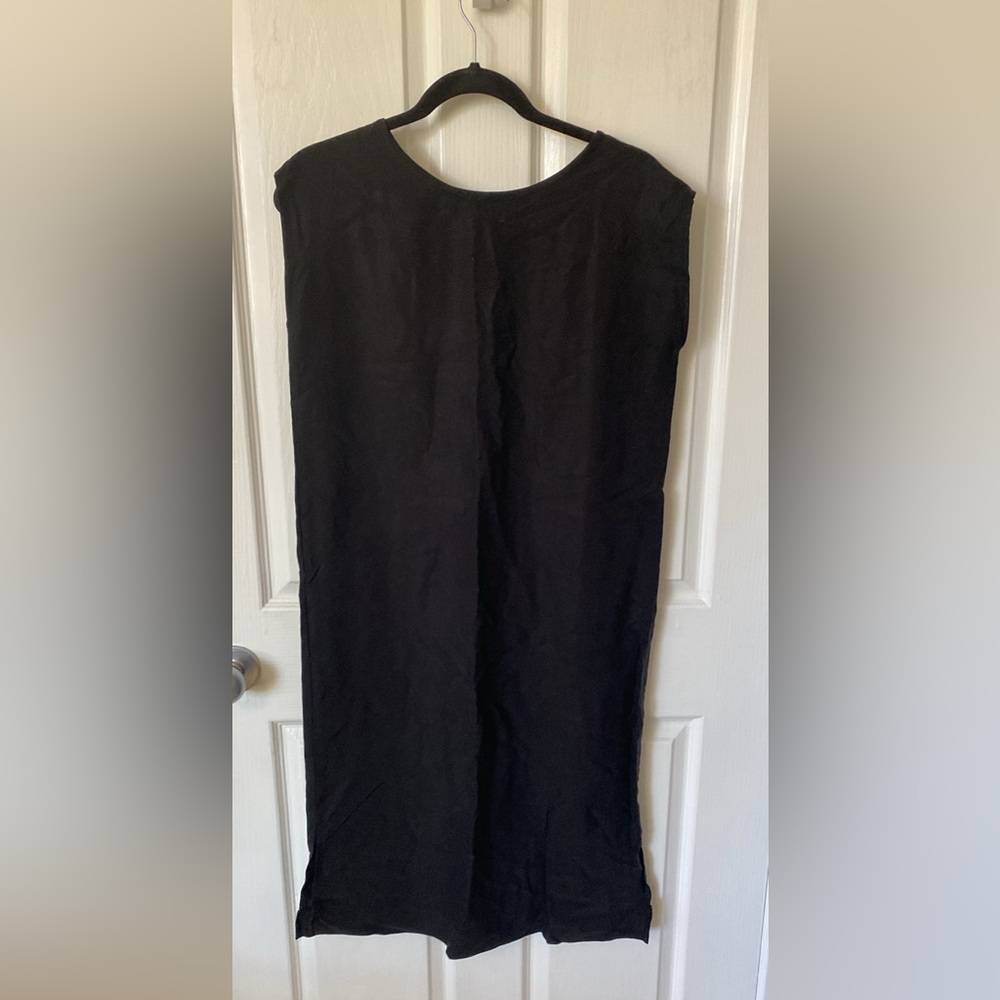 Only Child Black Tencel Sleeveless Dress - XS